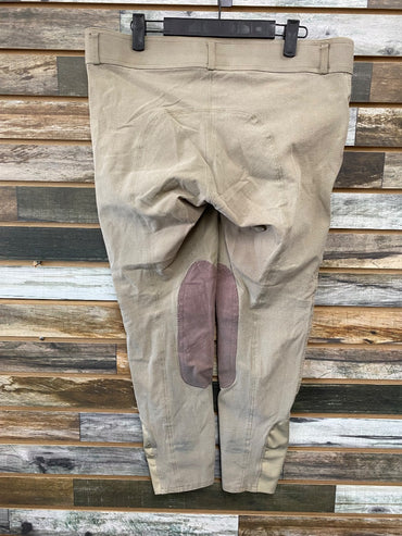 USED Devon-Aire Knee Patch Breeches 32