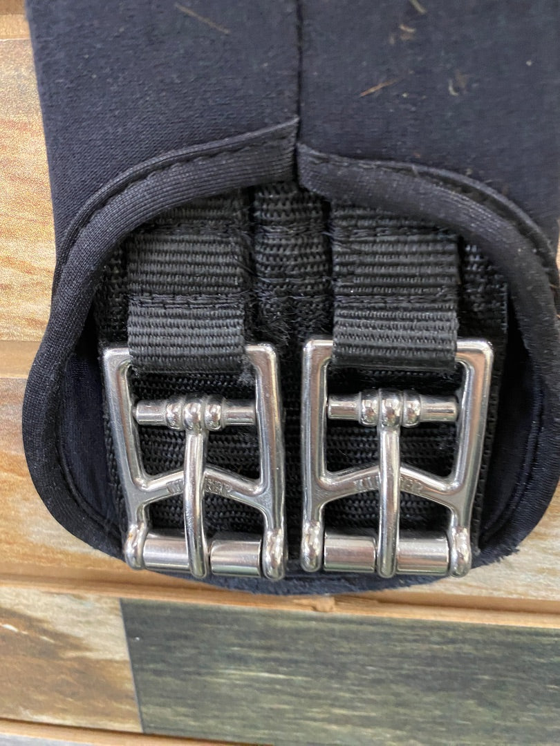 USED Kieffer Dressage Girth Memory Foam 22” Black