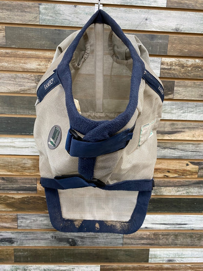 USED Rambo Fly Mask Horse Grey/Navy