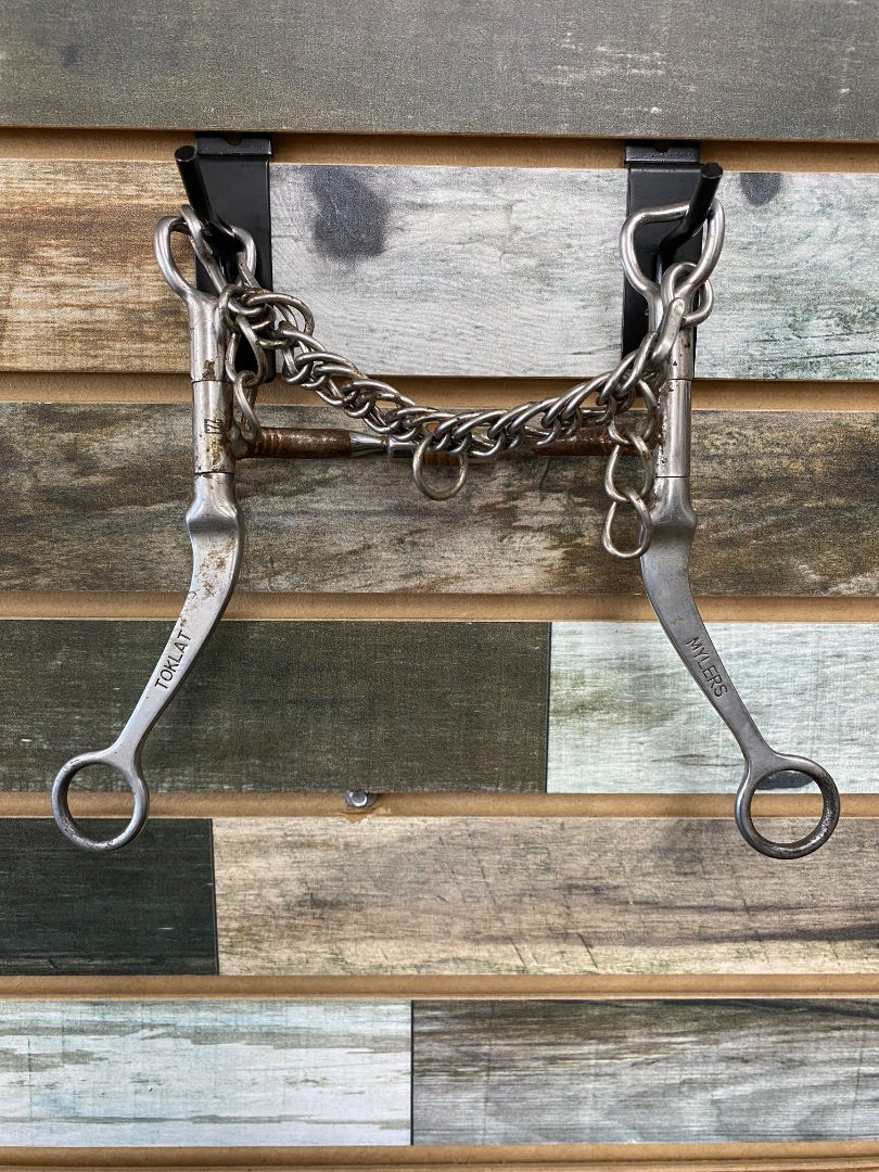 USED  Myler Flat Shank Comfort Snaffle