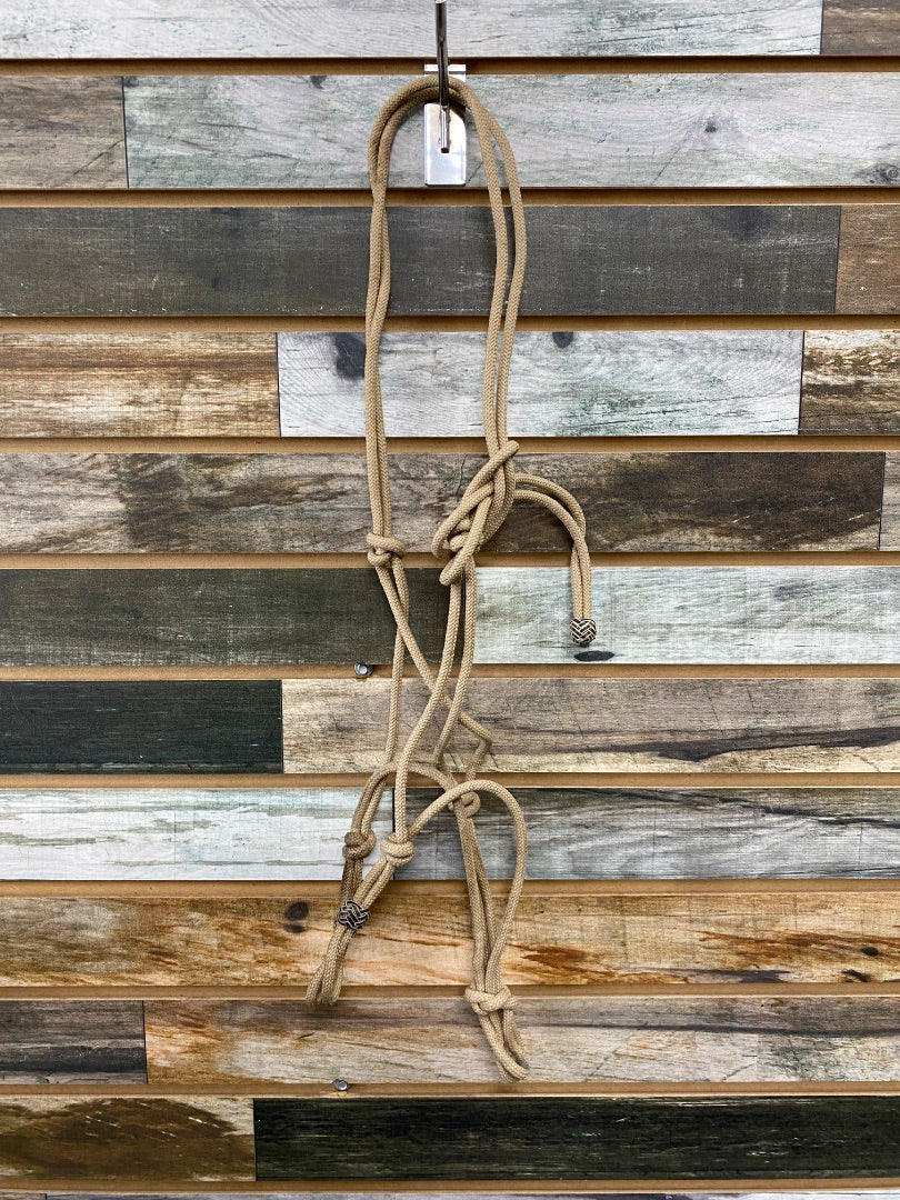 USED  Rope Halter Horse Rawhide