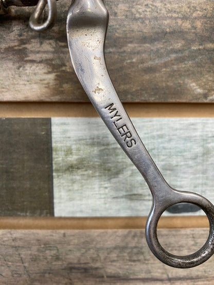 USED  Myler Flat Shank Comfort Snaffle