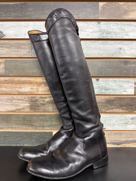 USED Derdaq Dress Boots 7 Black