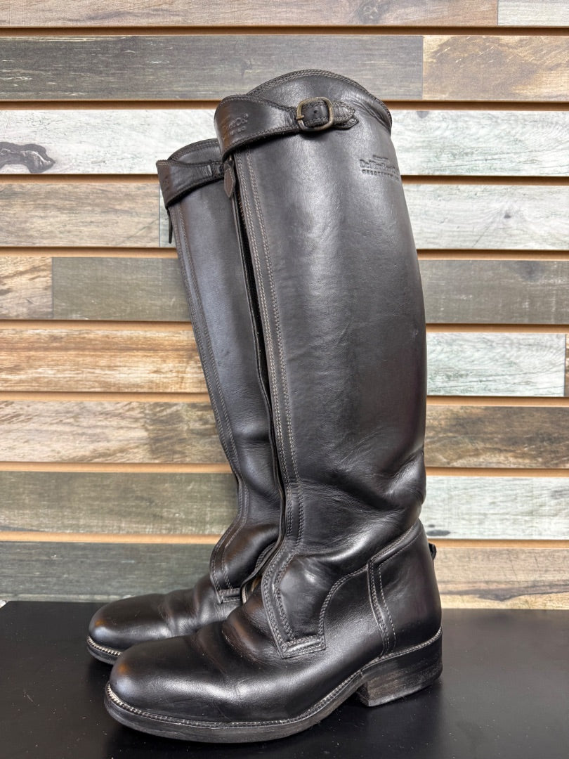 USED DeNiro Polo Boots 7.5 Black