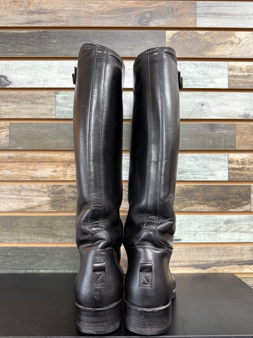 USED DeNiro Polo Boots 7.5 Black