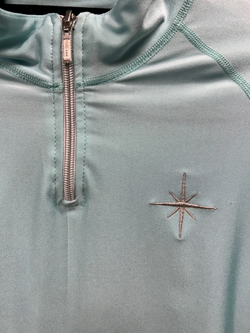 USED Estrella Equestrian Ladies English Riding tops Large Teal