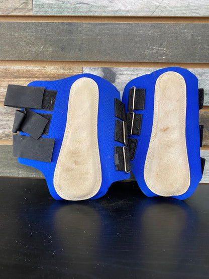 USED  Tendon Boot  Navy/White