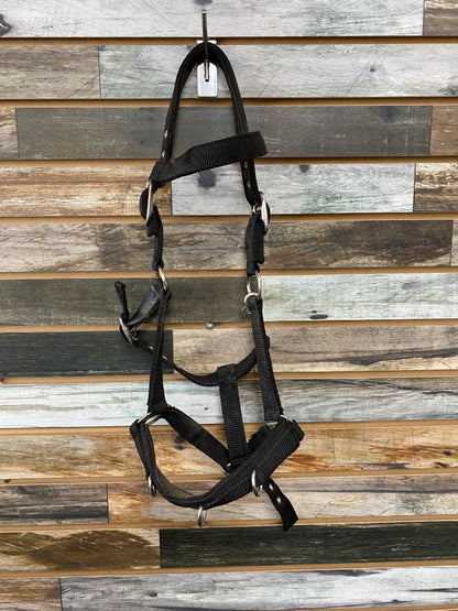 USED  Lunging Cavesson Cob Cob Black