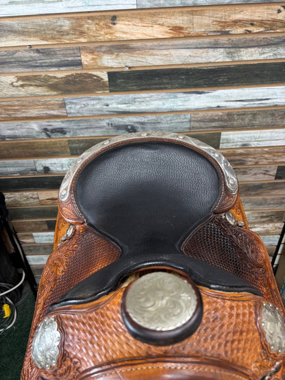 USED Dale Chavez Custom Show Saddle 16" Light Oil