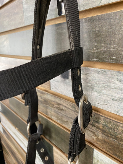 USED  Lunging Cavesson Cob Cob Black
