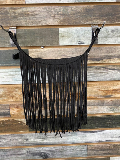 USED  Fly Fringe Veil Attachment Full Black
