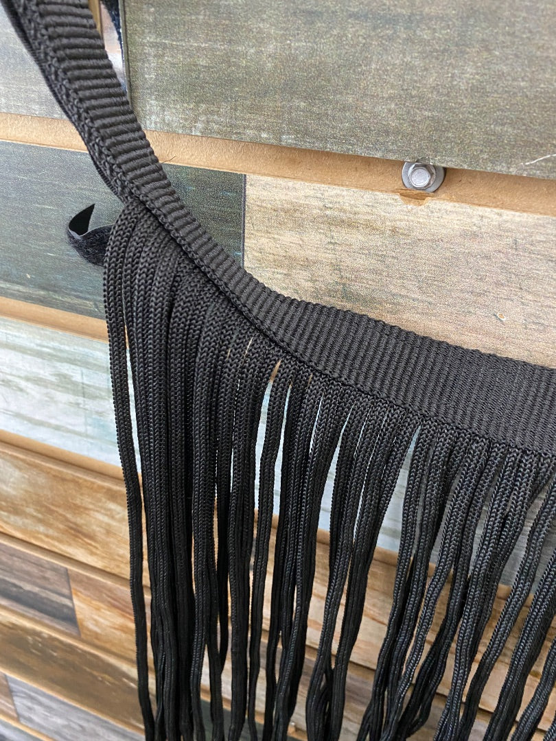 USED  Fly Fringe Veil Attachment Full Black