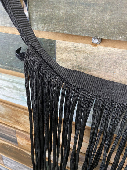 USED  Fly Fringe Veil Attachment Full Black