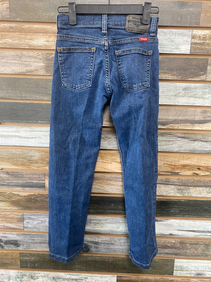 USED Wrangler Classic Boot Cut 12 Regular Blue