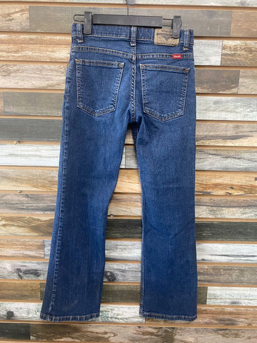USED Wrangler Classic Straight Leg 8 Slim Blue