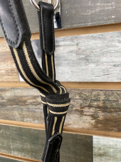 USED 4Horses English Running Martigale Horse Black