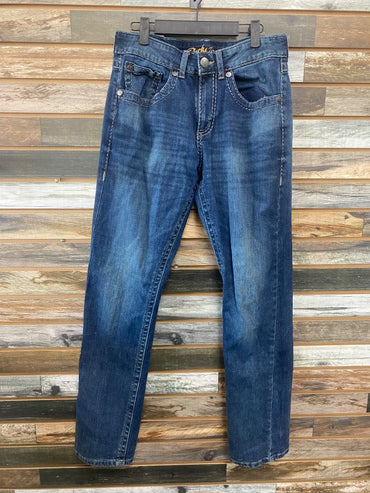 USED Rock 47 (Wrangler) Slim Straight 32 Blue