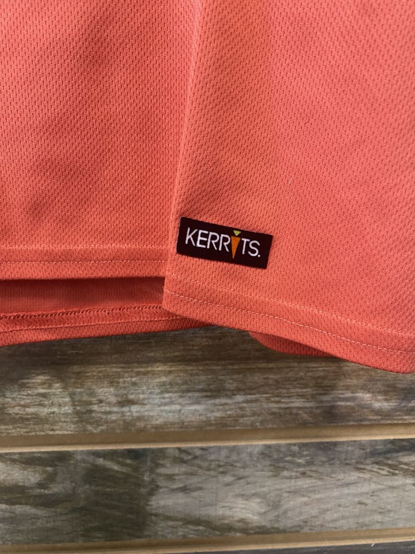USED Kerrits Sleeveless Quarter Zip XL Coral