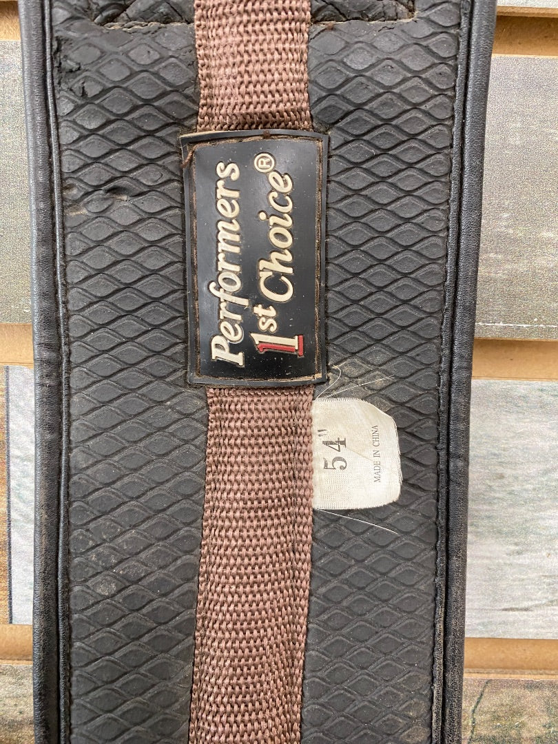 USED Performers 1st Choice English Girths 54" Black