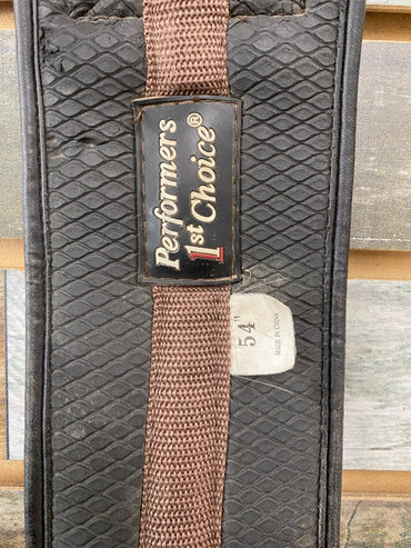 USED Performers 1st Choice English Girths 54" Black