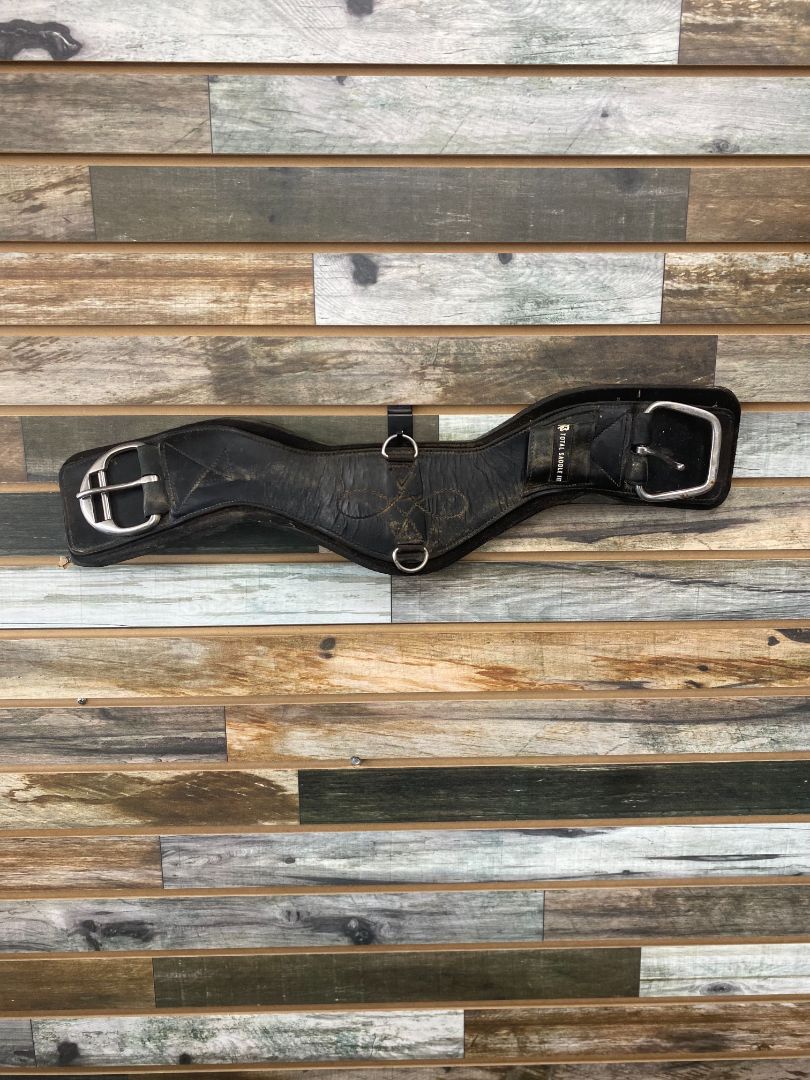 USED Total Saddle Fit Neoprene Cinch 24" Black