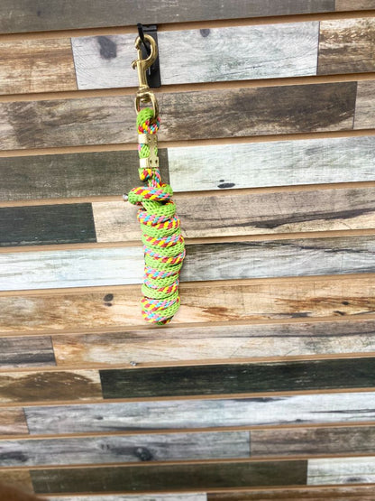 USED  Leadrope  Green Multicolor