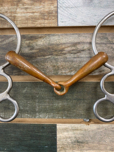 USED  Gag Snaffle Bit 6"