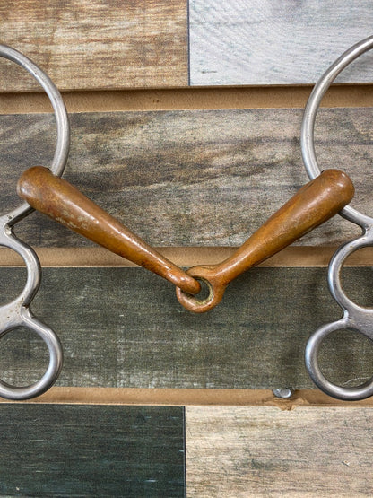 USED  Gag Snaffle Bit 6"