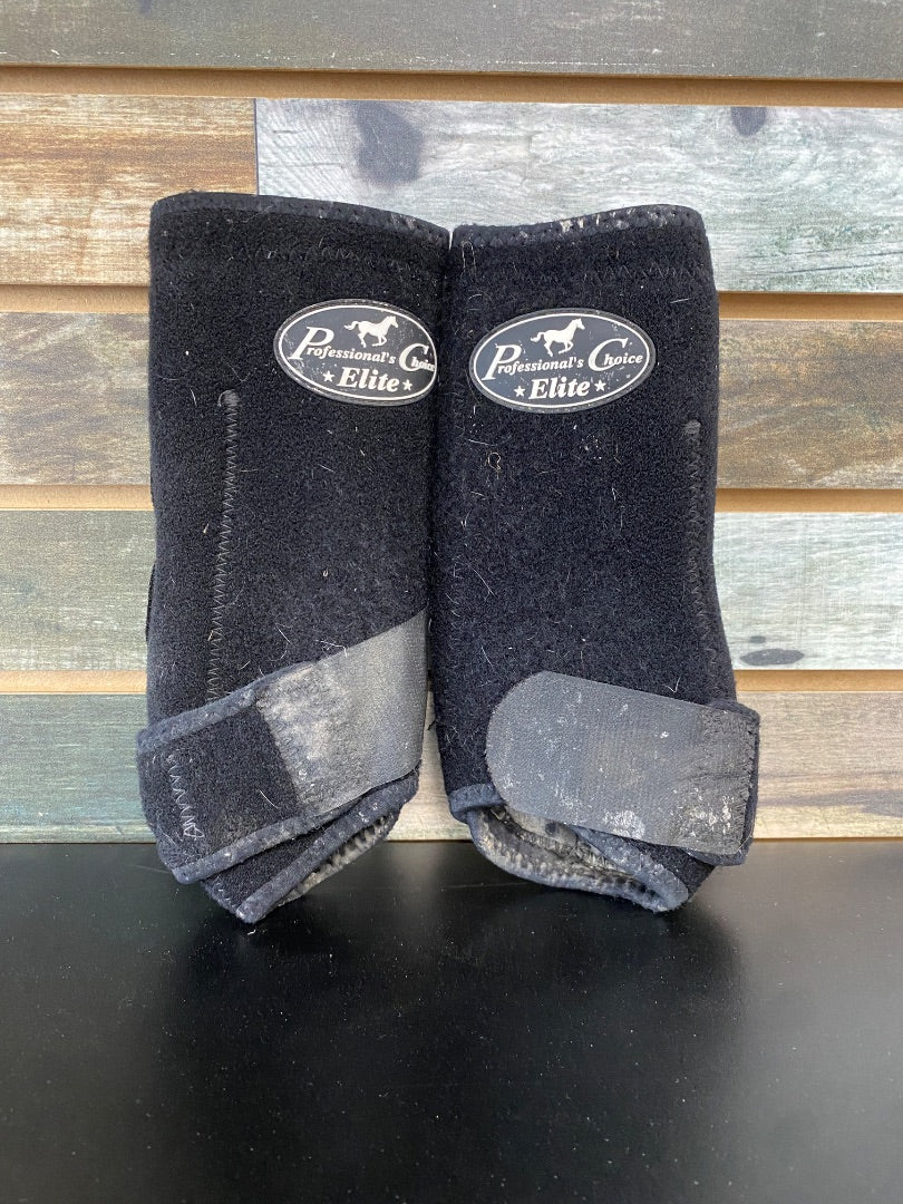 USED Professional Choice Splint Boots Medium Black