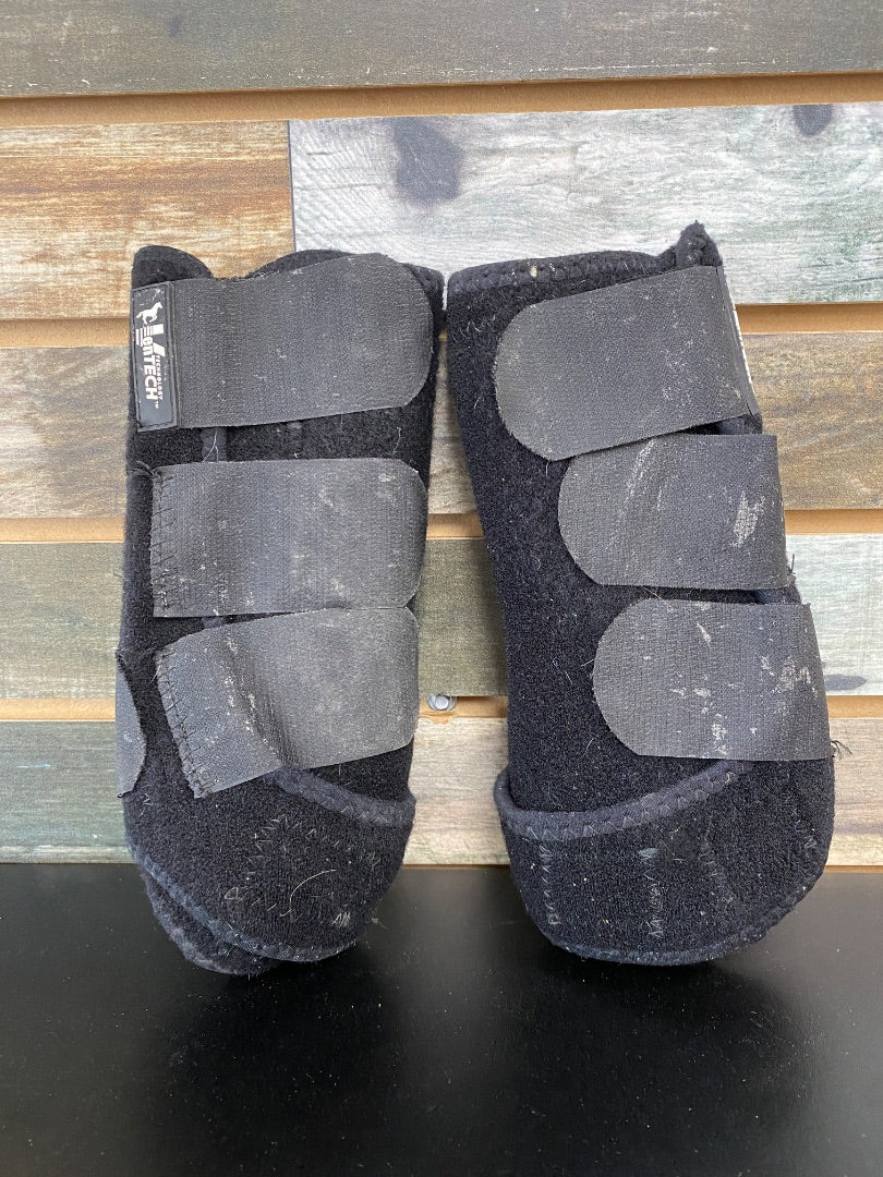 USED Professional Choice Splint Boots Medium Black
