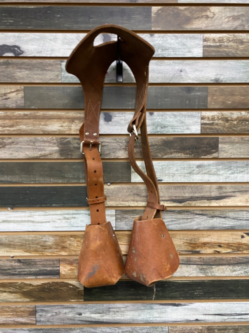 USED Lil Dude By Weaver Leather Buddy Stirrups  Light Oil