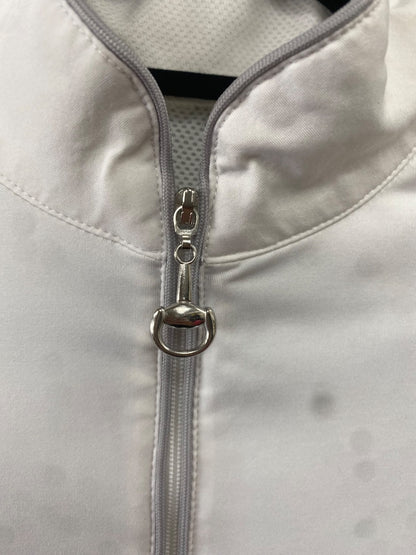 USED Chestnut Bay Ladies English Riding tops Medium White