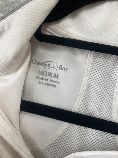 USED Chestnut Bay Ladies English Riding tops Medium White