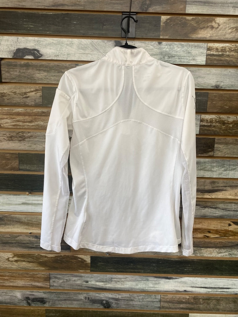 USED Chestnut Bay Ladies English Riding tops Medium White