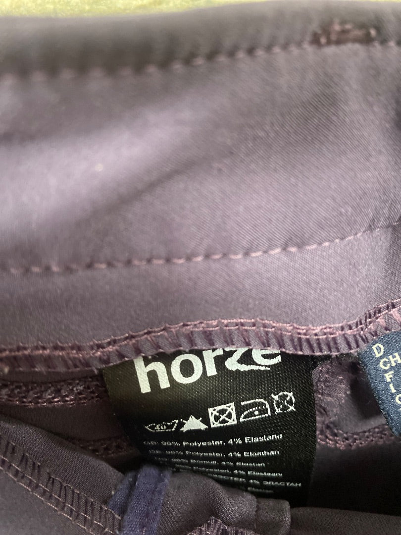 USED Horze Horze Ladies EnglishFull Seat Breeches us 32 purple