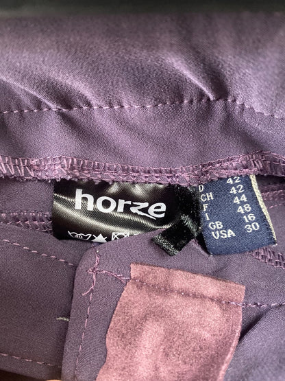 USED Horze Horze Full seat Purple Breeches us 30 Purple