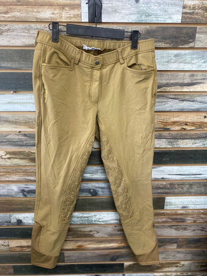 USED ELT Tan Full Seat English Breeches us 32 Tan