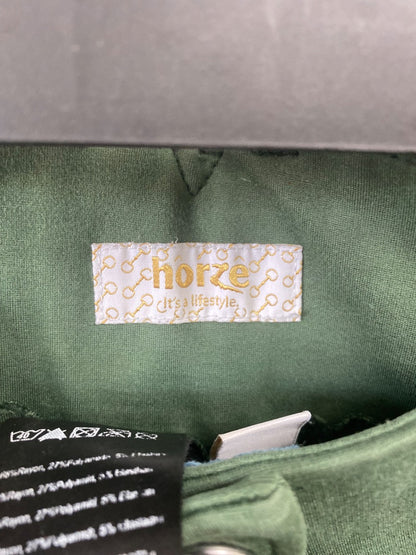 USED Horze Ladies English Full Seat Breeches us30 Green