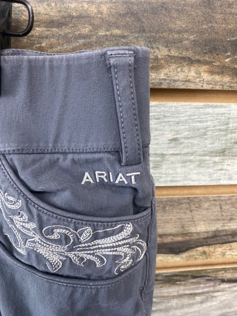 USED Ariat Pro Fullseat English Breeches 34L Light Blue