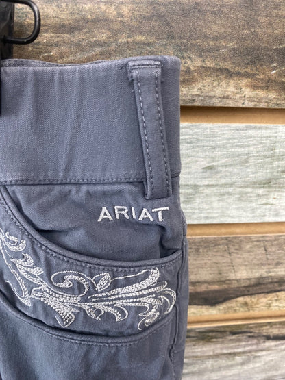 USED Ariat Pro Fullseat English Breeches 34L Light Blue