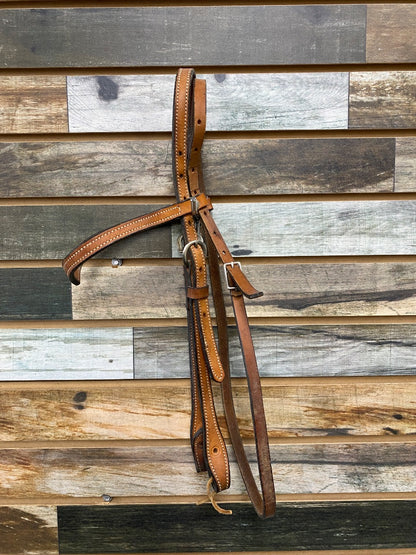 USED  Browband Headstall Horse Med Oil