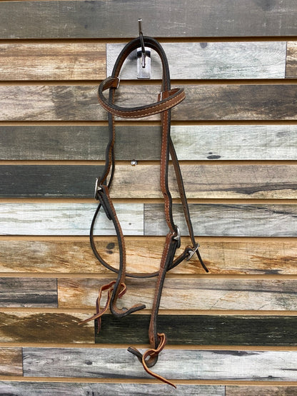 USED  Browband Headstall Horse Med Oil