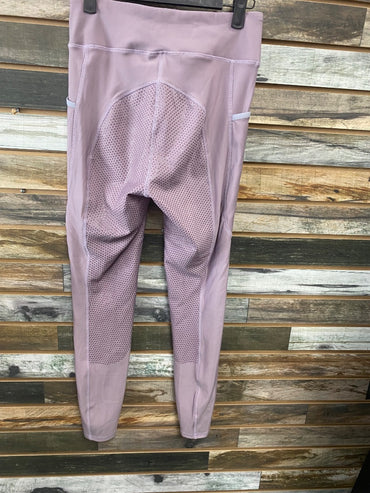 USED Riding Sport Full Seat Breeches Large Lavender