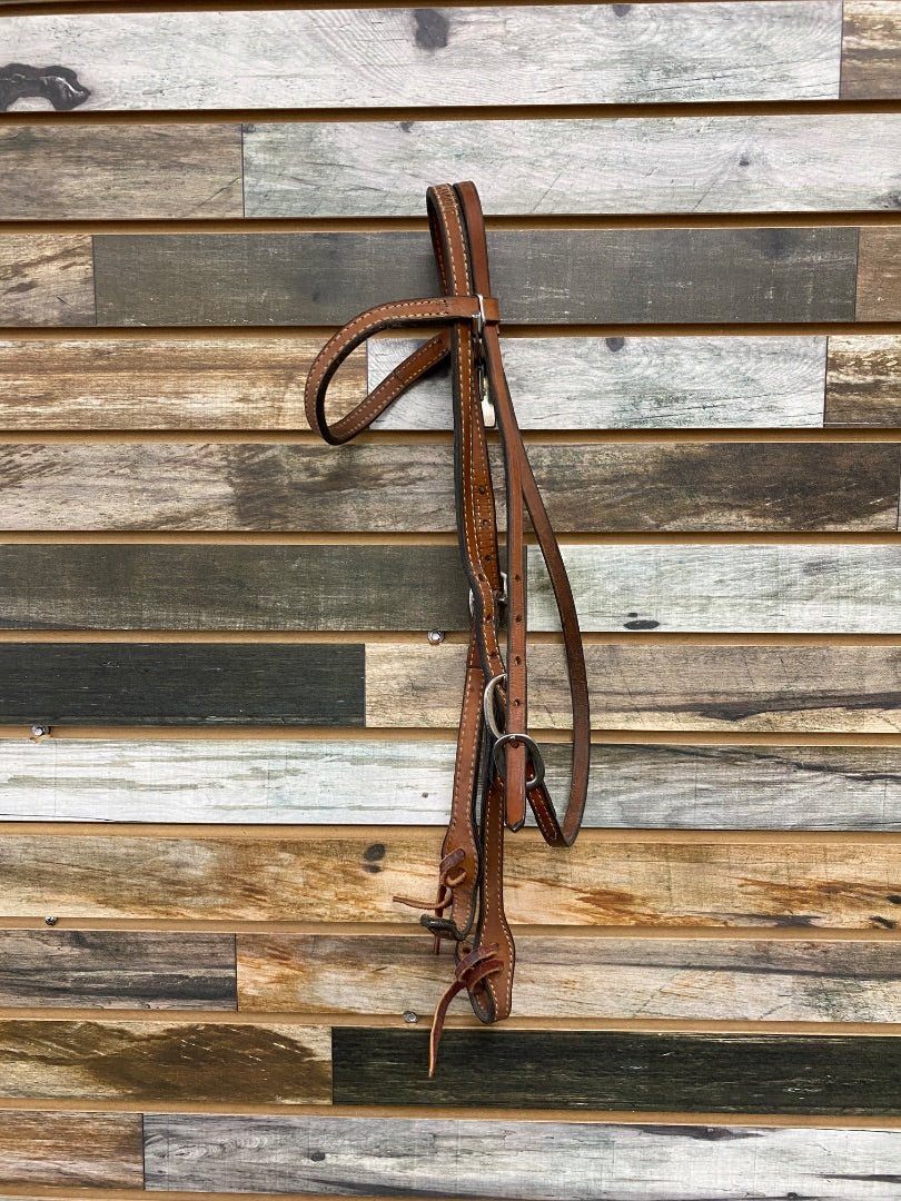 USED  Browband Headstall Horse Med Oil