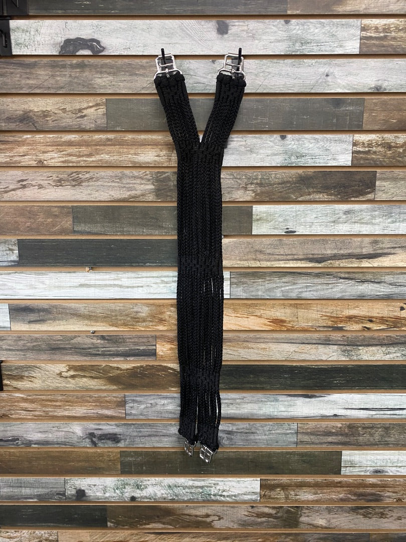 USED  English Rope Girth 34 Black