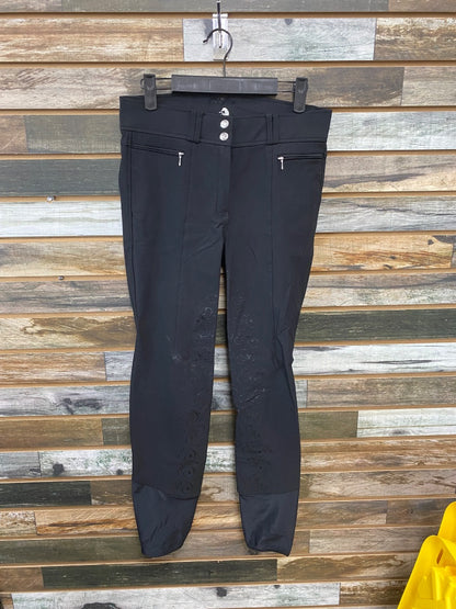USED Horze Full Seat Breeches 26 Black