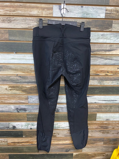 USED Horze Full Seat Breeches 26 Black