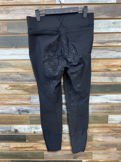 USED Horze Full Seat Breeches 26 Black