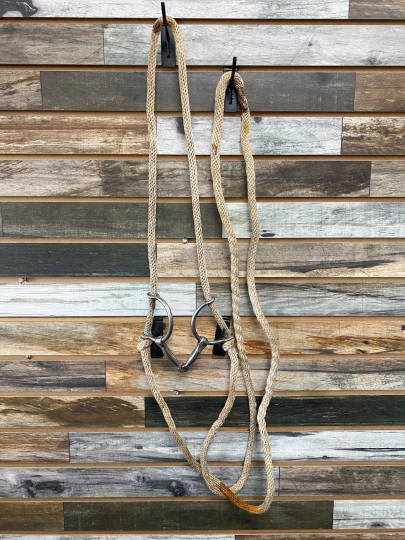 USED  Western Headstall with Gag Bit 5.25"