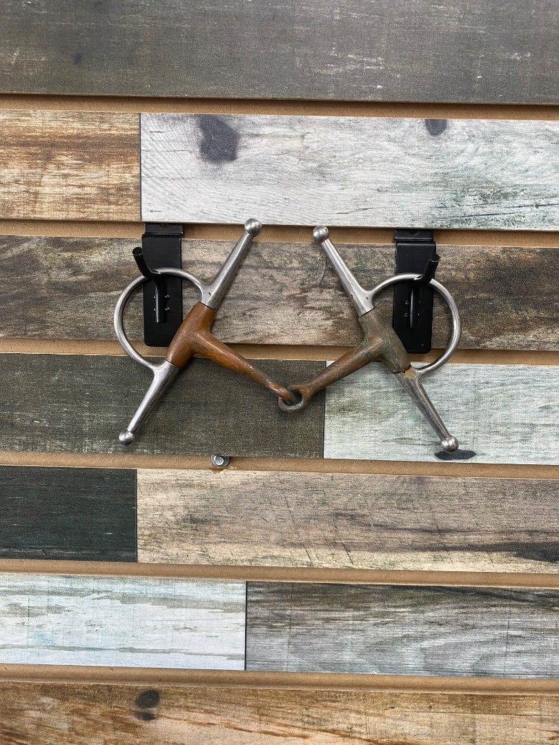 USED  Full Cheek Snaffle Copper Mouth 5"